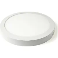 Koloreno Rundes LED Panel 24W, Neutralweiß (4500K), Weiß, Φ280x28mm