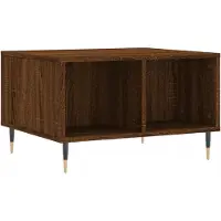 vidaXL Couchtisch Braun Eichen-Optik 60x50x36,5 cm Holzwerkstoff