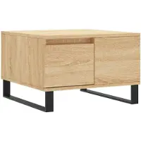 vidaXL Couchtisch Sonoma-Eiche 55x55x36,5 cm Holzwerkstoff