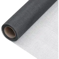 vidaXL Fliegengitter Fiberglas 60x1000 cm Grau