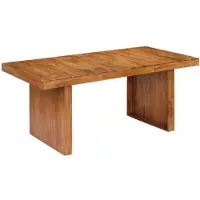 vidaXL Esstisch Massivholz Akazie 180x90x75 cm