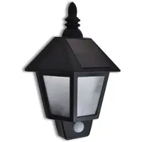 vidaXL Solarwandleuchte mit Bewegungssensor
