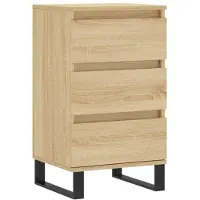 vidaXL Sideboard Sonoma-Eiche 40x35x70 cm Holzwerkstoff