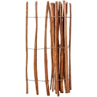vidaXL Staketenzaun Haselnuss 120x250 cm