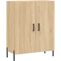 vidaXL Sideboard Sonoma-Eiche 69,5x34x90 cm Holzwerkstoff