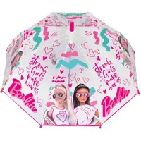 Kids Euroswan Parasolka przezroczysta automatyczna 48cm Barbie BB00011