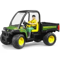 BRUDER John Deere Gator XUV 855D with driver, 4 Jahr(e), ABS Synthetik, Mehrfarbig