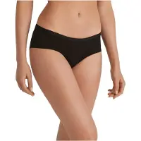 Falke Damen Hipster Daily ClimaWool, L, Schwarz, Uni, Wolle