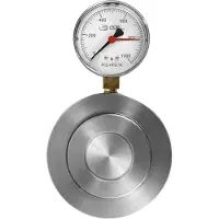 Pce Instruments -HFG 1K Kraftmessdose |Ringkraftmessgerät / Druckstempelkraftmessgerät schnell umbauen|Stahl|27 mm