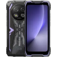 Blackview ROCK 2 Violett Outdoor Smartphone | 5G, Android 16, 12+36GB RAM, 256GB, 15000mAh, 120Hz