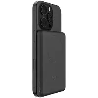 Belkin BPD020HQBK, 5000 mAh, Kabelloses Aufladen, 15 W, Schwarz
