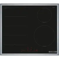 Bosch Induktions-Kochfeld "PIX645HC1E", schwarz, B:58,3cm H:5,5cm T:51,3cm, Kochfelder, DirectSelect-Bedienung & flexible Flex Induction für große Töpfe, Induktions-Kochfeld
