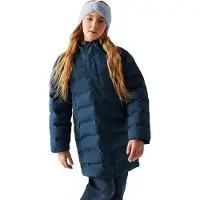 Regatta Kinder Lange Daunenjacke mit Kapuze Wander