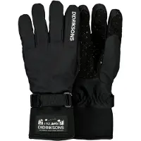 Didriksons Lovas Five FI Glov 3 black (060) 12-14Y
