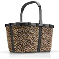 Reisenthel Shopping Carrybag Einkaufskorb - 22 Liter - leo fake fur