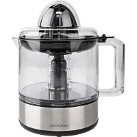 Gastronoma 18230101 - Zitruspresse - 40 W - 0.8 L - Schwarz / Edelstahl