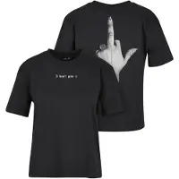 Miss Tee I Don't Give A Tee T-Shirts schwarz 3XL