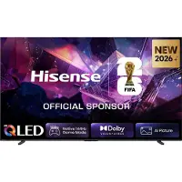 Hisense 100 '' E7S Pro | Hi-QLED Smart TV 4K 144 Hz, 2,54 m (100"), 3840 x 2160 Pixel, DLED, Smart-TV, WLAN, Schwarz