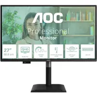 AOC Q27P4U, 68,6 cm (27"), 2560 x 1440 Pixel, Wide Quad HD, 4 ms, Schwarz