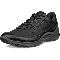 Ecco Sneaker "BIOM ENERGI", Damen, Gr. 39, Textil, schwarz, Leder, Schuhe Sneaker, Outdoorschuh, Halbschuh, Schnürschuh mit Profilsohle