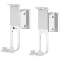 Goobay Lautsprecher-Wandhalterung One Sound Flex, weiss