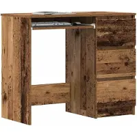 vidaXL Schreibtisch Altholz-Optik 90x45x76 cm Holzwerkstoff