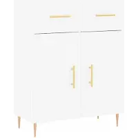 vidaXL Sideboard Weiß 69,5x34x90 cm Holzwerkstoff