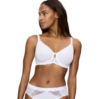 Triumph Minimizer-BH "Wild Azalea Florale" Spitzendetails, Satin-Jacquard, Träger verstellbar