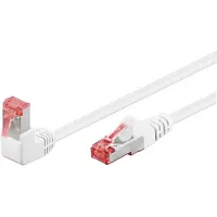 Goobay - Patch-Kabel - RJ-45 (M) gewinkelt zu RJ-45 (M)