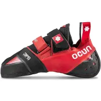 Ocun Ozone Kletterschuhe mit 3-Force-System und Vibram Sohle, Rot, 37 EU