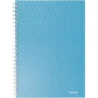 Esselte Notesbog Ess Colour'Breeze A5 linj. bl? - (4 stk.)