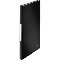 Leitz 45651095, A4, Polypropylen (PP), Schwarz, Porträt, 80 Blätter, 233 mm