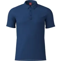 Löffler Herren Poloshirt Men Poloshirt Merino-Lyocell(tm) Blau 48