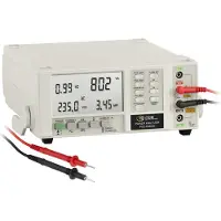 Pce Instruments -P6000 Leistungsanalysator RS-232 |Auswertesoftware für Leistungsanalyse |IEC-1010-1|CAT II 600 V