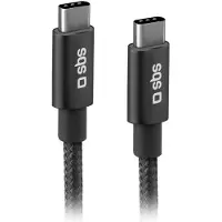 SBS USB-C auf USB-C-Daten- und Power Delivery 25W-Ladekabel