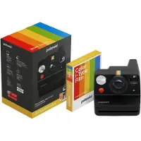 Polaroid Now+ 3 Schwarz + Color Film (8 Stück)