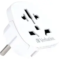 Verbatim World to Europe Travel Adapter Plug