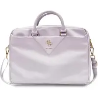 GUESS Torba GUCB15ZPGSTEGU 16" fioletowy/purple Triangle 4G