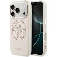 GUESS Etui Perforated 4G MagSafe do iPhone 17 Pro różowy