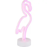 Globo Tischlampe Flamingo Neon