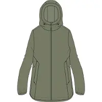 CMP Damen Blousons lg.Arm Da WOMAN JACKET FIX HOOD