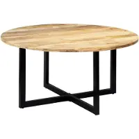 vidaXL Esstisch 150 x 73 cm Massivholz Mango
