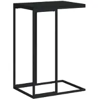 vidaXL Beistelltisch Schwarz 40x30x59 cm Holzwerkstoff