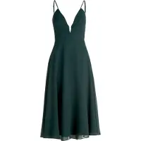 Vera Mont Chiffonkleid "Damen mit V-Ausschnitt" Ohne Tasche