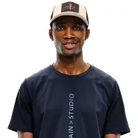 The Mountain Studio Mesh Cross Logo Kappe