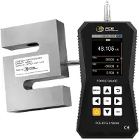Pce -DFG 50K X Kraftmessgerät 0 - 50000 N Werksstandard (ohne Zer