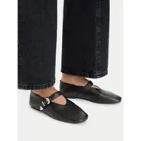 Tommy Hilfiger Ballerinas Tjw Ballerina Nappa Leather EN0EN03043 Schwarz 40