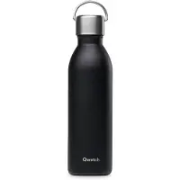 Qwetch Matt - Isolierflasche Schwarz 1 L