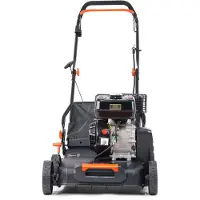 FUXTEC Benzin Vertikutierer FX-BV240ECO - 40cm | 40L Grasfangkorb| 4,1Kw