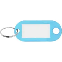 Combicraft Schlüsseletikett 48x22mm Hellblau- 100 Stück